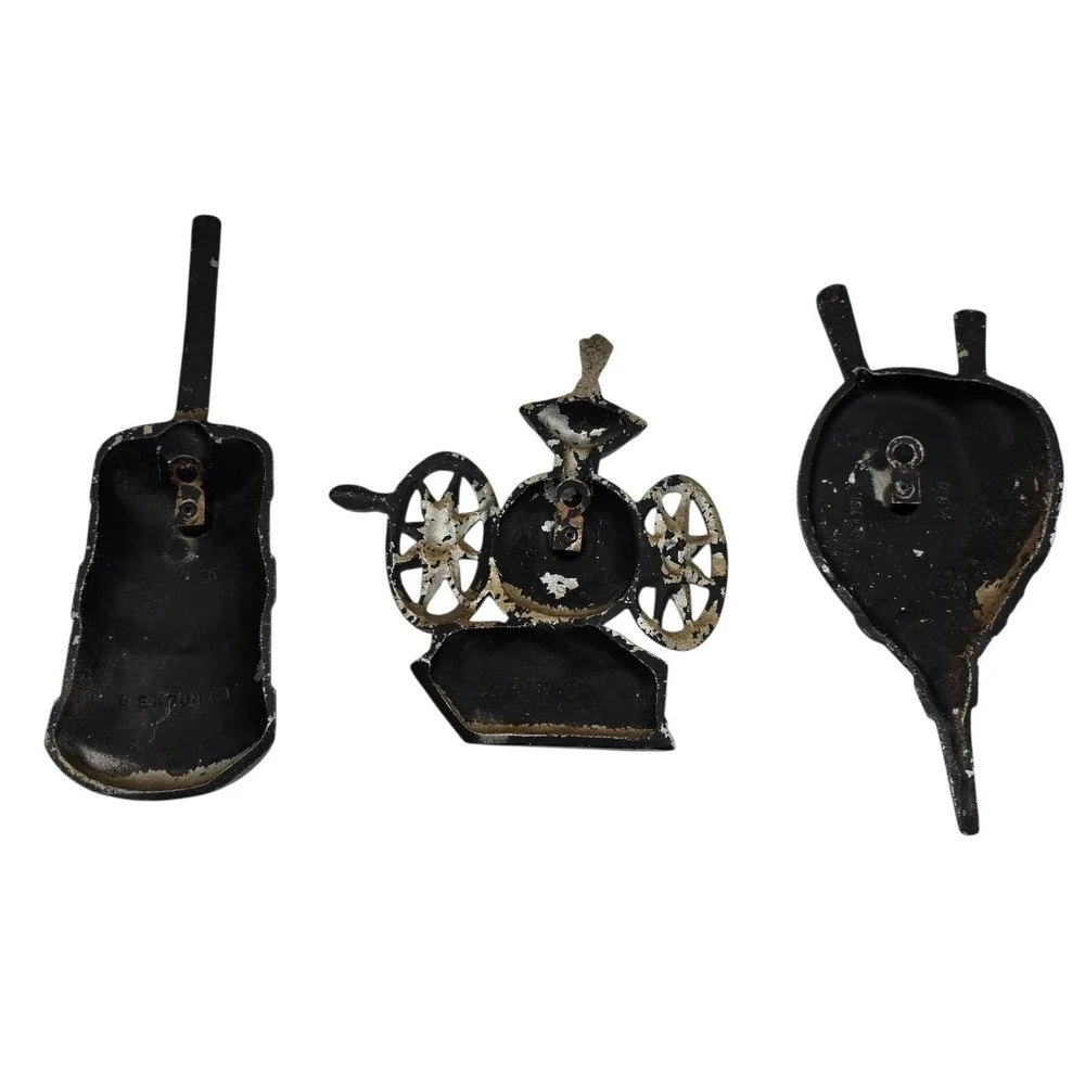 Vintage Sexton Cast Iron Wall Decor Lot Bellows Coffee Grinder Churn Farm Rustic